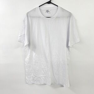 Air France Crew Neck T Shirt XL‎ White Organic Cotton Short Sleeve Airline Tee